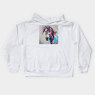 painting ointment horse Kids Hoodie